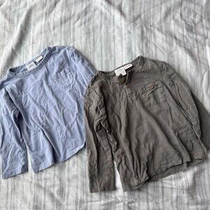 Zara Toddler Boys Long Sleeve T-Shirt Bundle 3T